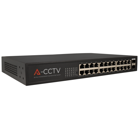 A-CCTV 26 ports switch with 24 PoE ports