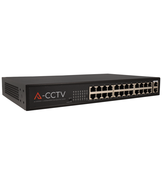  26 ports switch with 24 PoE ports