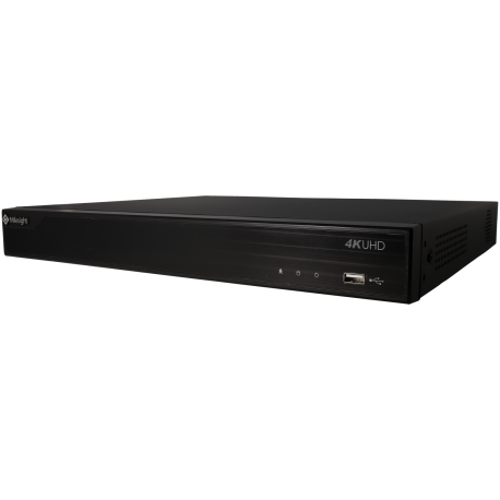 MILESIGHT ip recorder of 16 channel and 8 mpx resolution with 16 PoE ports