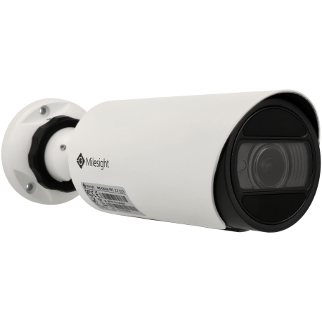 MILESIGHT bullet ip camera of 8 megapíxeles and optical zoom lens