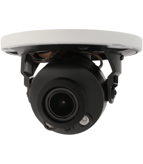minidome ip camera of 4 megapixels and optical zoom lens