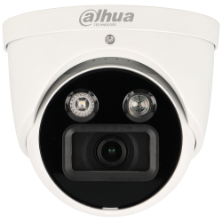 C​améra DAHUA mini-dôme ip avec 8 megapíxeles et objectif  