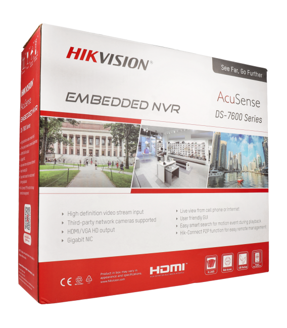 Enregistreur ip HIKVISION PRO pour 16 canaux et 32 mpx de résolution