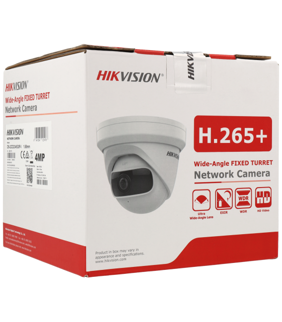 HIKVISION PRO minidome ip camera of 5 megapixels and fix lens