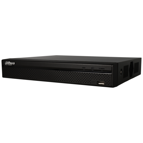 DAHUA ip recorder of 8 channel and 12 mpx resolution with 8 PoE ports