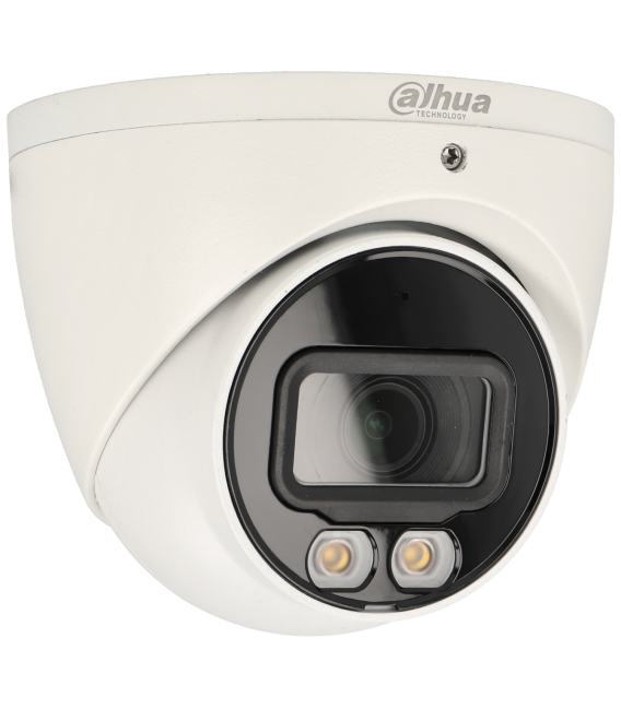 C​améra DAHUA mini-dôme hd-cvi avec 8 megapíxeles et objectif  