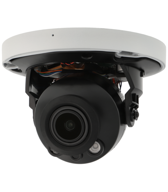 DETNOV minidome ip camera of 8 megapíxeles and optical zoom lens