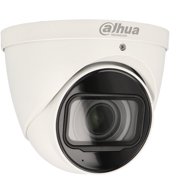 C​améra DAHUA mini-dôme hd-cvi avec 8 megapíxeles et objectif zoom optique 