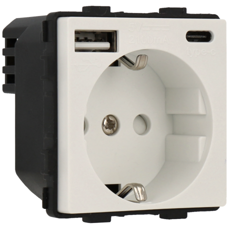 A-SMARTHOME plug with 2 usb ports