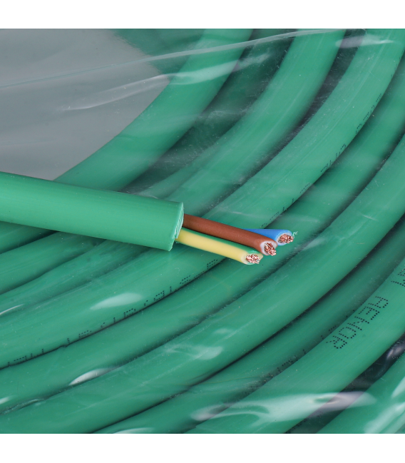 3 x 1.5 mm2 cable de alimentación