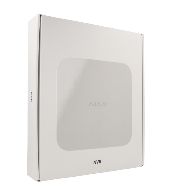 AJAX ip recorder of 8 channel and 8 mpx resolution