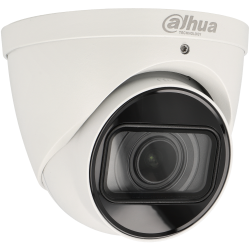 DAHUA minidome ip camera of 8 megapíxeles and optical zoom lens