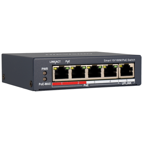 HIKVISION PRO 5 ports cloud switch with 4 PoE ports