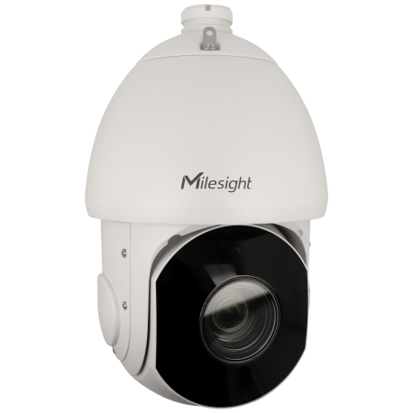 C​améra MILESIGHT ptz ip avec 8 megapíxeles et objectif zoom optique 