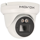 C​améra MOVOK mini-dôme ip avec 3 megapíxeles et objectif fixe 