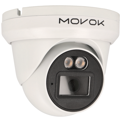 Câmara MOVOK dome ip de 3 megapixels e lente fixa