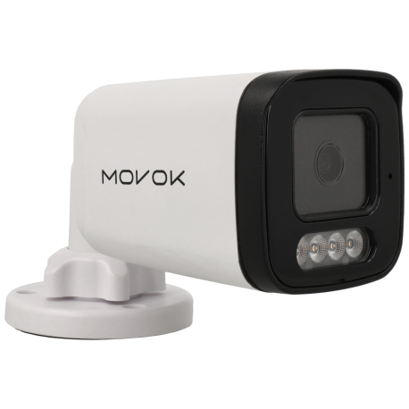 MOVOK bullet ip camera of 3 megapíxeles and fix lens