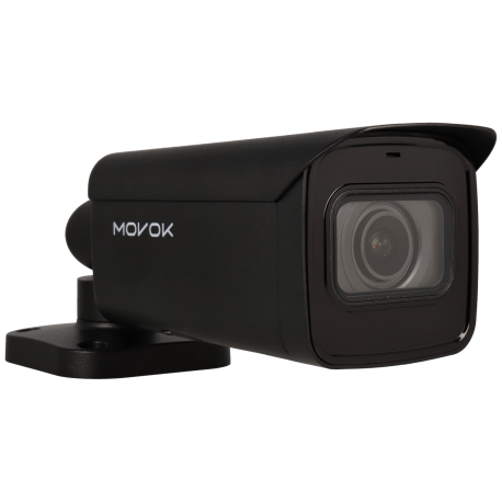 Cámara MOVOK bullet ip de 5 megapíxeles y óptica varifocal motorizada (zoom) 