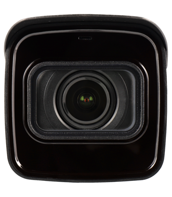 Câmara  bullet ip de 8 megapixels e lente zoom óptico