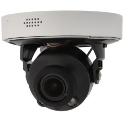  minidome ip camera of 8 megapíxeles and optical zoom lens