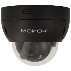  minidome ip camera of 8 megapíxeles and optical zoom lens