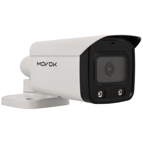 Telecamera MOVOK bullet ip da 5 megapixel e ottica fissa 