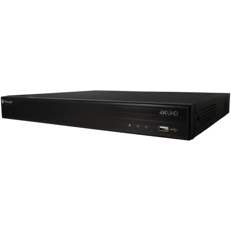 Registratore ip MILESIGHT per 8 canali e 8 mpx di risoluzione con 8 porte PoE