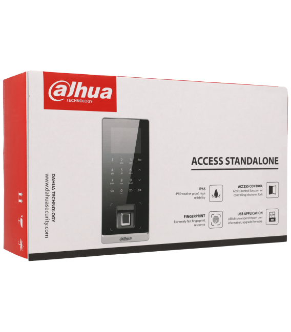 Access control indoor-outdoor  with huella / remoto / teclado / tarjeta 