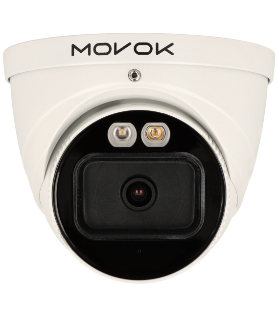 Cámara MOVOK minidomo ip de 5 megapíxeles y óptica fija 