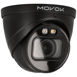 MOVOK minidome ip camera of 5 megapixels and optical zoom lens