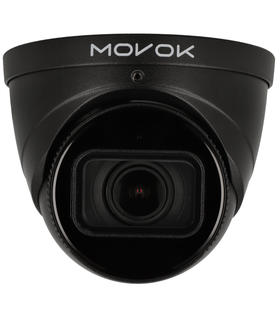 MOVOK minidome ip camera of 8 megapíxeles and optical zoom lens
