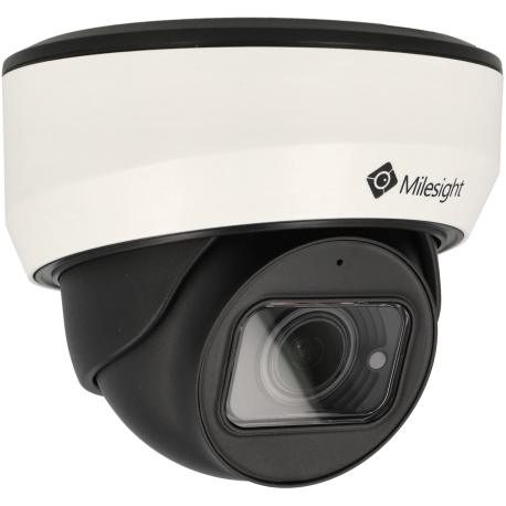 Telecamera MILESIGHT minidome ip da 8 megapíxeles e ottica zoom ottico 