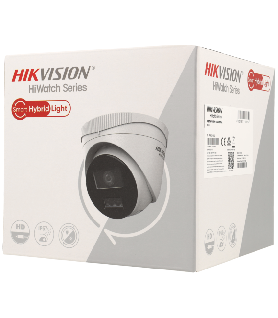 Telecamera HIKVISION minidome ip da 2 megapixel e ottica fissa 