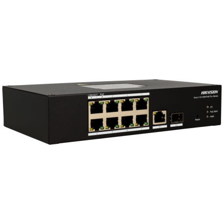 Switch cloud HIKVISION PRO 10 ports avec 8 ports PoE