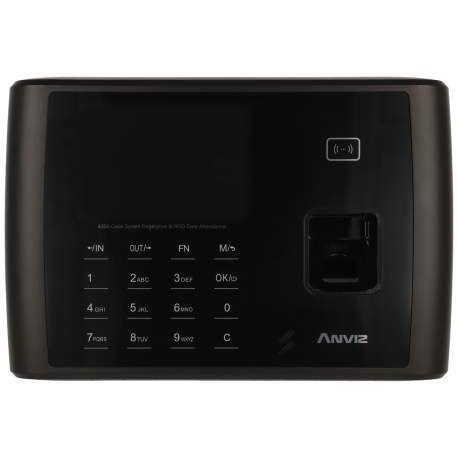 Time and attendance control indoor with fingerprint / keyboard / card mifare 13,56mhz / rfid 125khz