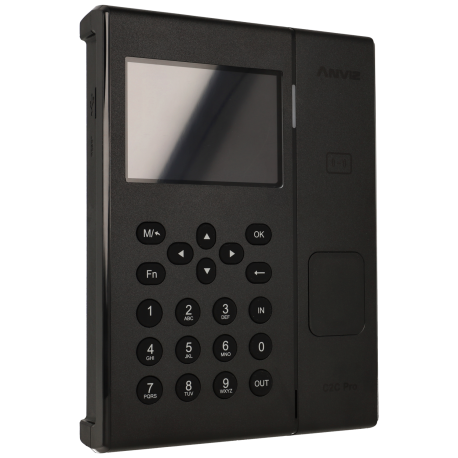 Time and attendance control indoor with keyboard / card rfid 125khz