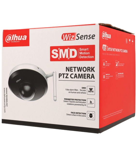 Telecamera DAHUA ptz ip da 4 megapixel e ottica zoom ottico 