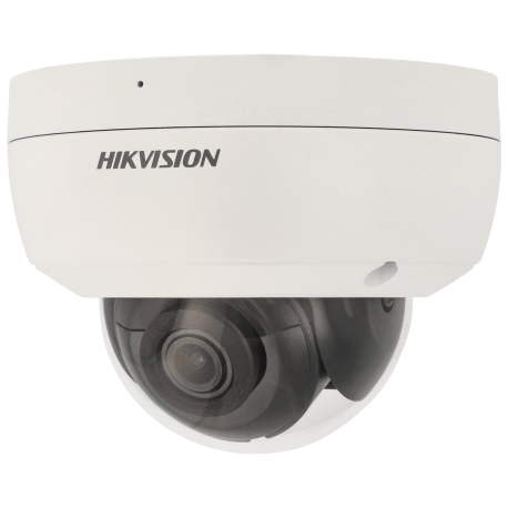 C​améra HIKVISION PRO mini-dôme ip avec 8 megapíxeles et objectif fixe 