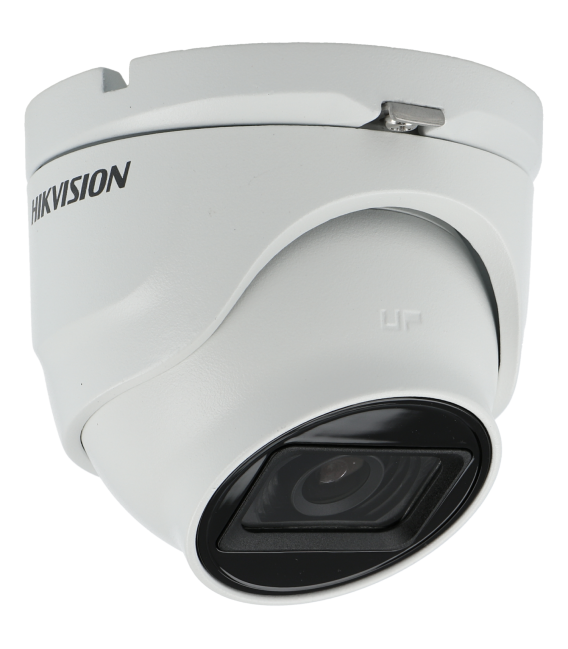 C​améra HIKVISION PRO mini-dôme 4 en 1 (cvi, tvi, ahd et analogique) avec 8 megapíxeles et objectif fixe 