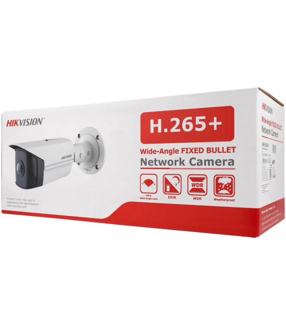 Ip HIKVISION PRO bullet Kamera mit 4 megapixel und fixes objektiv