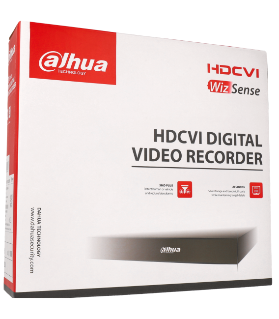 5 in 1 (hd-cvi, hd-tvi, ahd, analog und ip) DAHUA Rekorder für 8 Kanäle und bis zu 1 mpx maximal Auflösung 