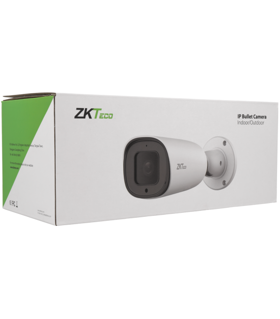 ZKTECO bullet ip camera of 2 megapixels and optical zoom lens