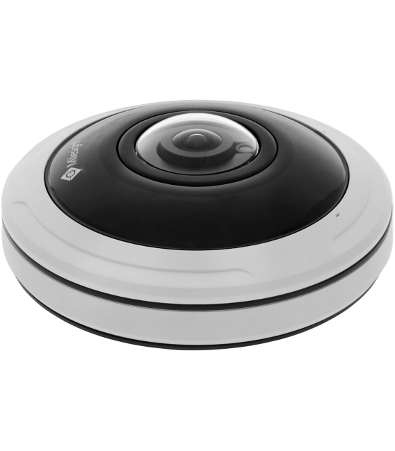 Telecamera MILESIGHT fisheye ip da 12 megapíxeles e ottica fissa 