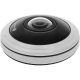 Cámara MILESIGHT fisheye ip de 12 megapíxeles y óptica fija 