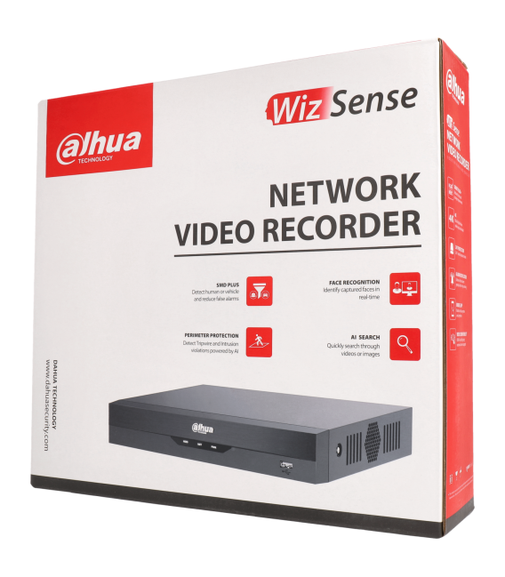 DAHUA ip recorder of 4 channel and 12 mpx resolution