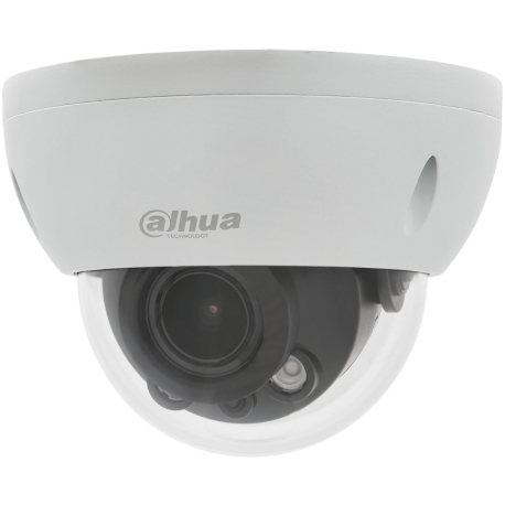 C​améra DAHUA mini-dôme ip avec 8 megapíxeles et objectif zoom optique 
