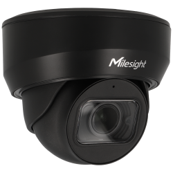 MILESIGHT minidome ip camera of 8 megapíxeles and optical zoom lens