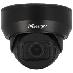 MILESIGHT minidome ip camera of 8 megapíxeles and optical zoom lens