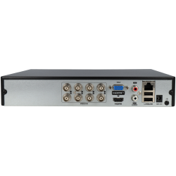 HIKVISION 5 in 1 (hd-cvi, hd-tvi, ahd, analog and ip) recorder of 8 channel and 8 mpx maximum resolution