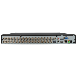 Grabador 5 en 1 (hd-cvi, hd-tvi, ahd, analógico y ip) HIKVISION de 32 canales y 2 mpx de resolución máxima